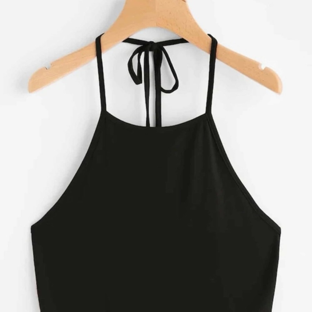 Black Crop Top